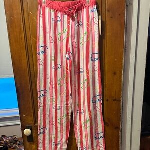 Colorful Striped Pajama Pants